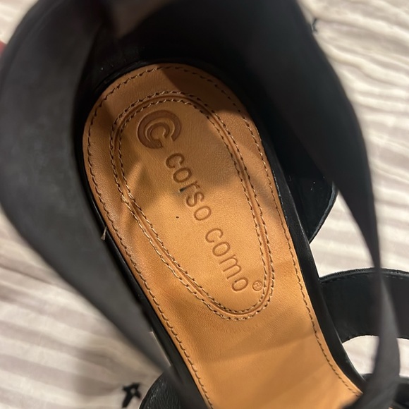 Corso Como black platform heel size 8 - Picture 8 of 9